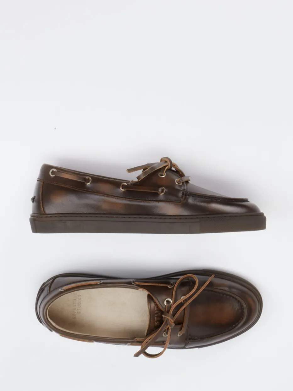 – Bootsschuh aus Kalbleder Dunkel*Copenhagen Online