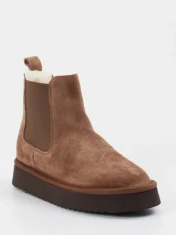 Damen Copenhagen – Chelsea Boots aus Veloursleder