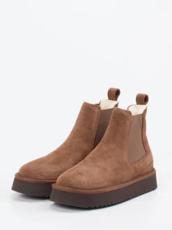 Damen Copenhagen – Chelsea Boots aus Veloursleder