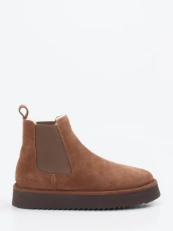 Damen Copenhagen – Chelsea Boots aus Veloursleder