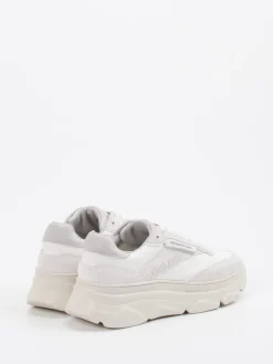 Damen Copenhagen – Chunky Sneaker aus Veloursleder Offwhite