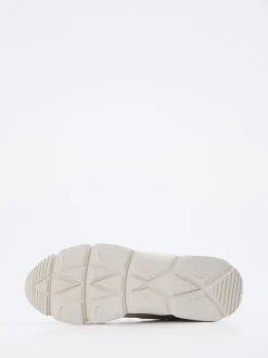 Damen Copenhagen – Chunky Sneaker aus Veloursleder Offwhite