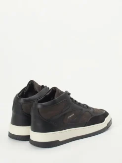 – Mid-Top Sneaker aus Kalbleder dunkelbraun*Copenhagen Clearance