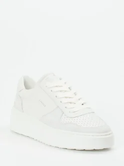 Damen Copenhagen – Plateau-Sneaker aus Kalbleder Off-White