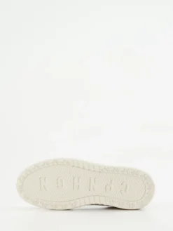 Damen Copenhagen – Plateau-Sneaker aus Kalbleder Offwhite