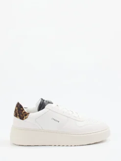– Plateau-Sneaker aus Kalbleder Offwhite*Copenhagen Sale