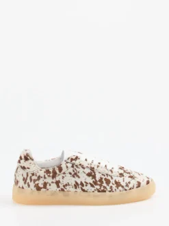 Damen Copenhagen – Sneaker aus Fellimitat mit Animal Print