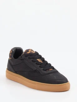 Damen Copenhagen – Sneaker aus Kalbleder mit Leodetails