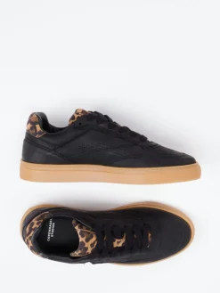 Damen Copenhagen – Sneaker aus Kalbleder mit Leodetails