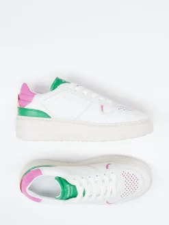 – Sneaker aus Kalbleder mit Color-Blocking*Copenhagen Hot
