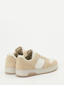– Sneaker aus Kalbleder und Veloursleder Beige*Copenhagen Discount