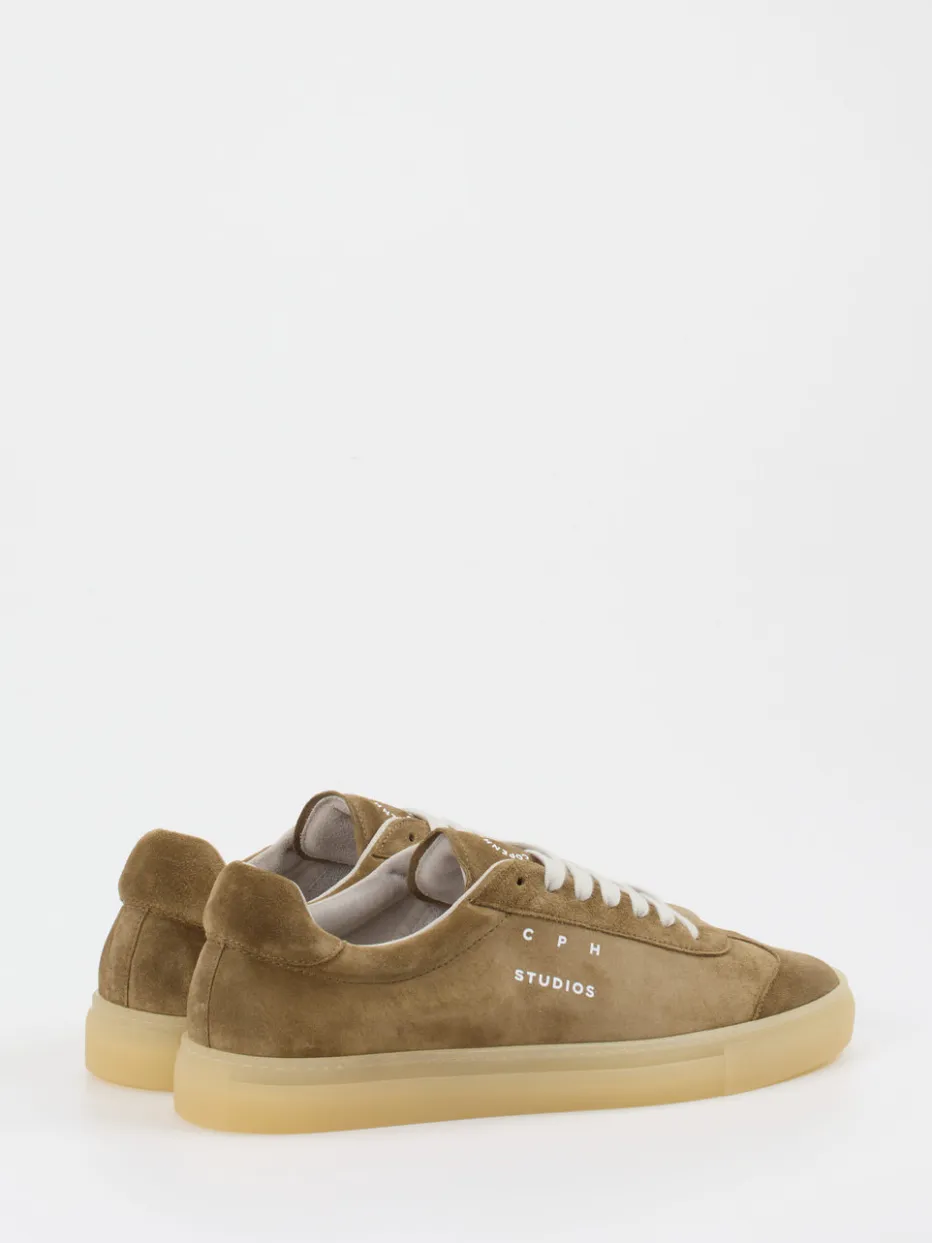 Herren Copenhagen – Sneaker aus Veloursleder sand