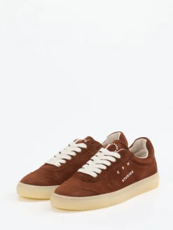 Damen Copenhagen – Sneaker aus Veloursleder rostbraun