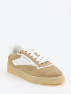 – Sneaker aus Veloursleder Sand*Copenhagen New