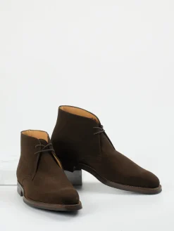 Crockett & Jones – Desert Boots aus Veloursleder Dunkel*Crockett u0026 Jones Discount