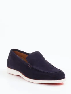 Herren Daniel Kenneth – Loafer aus Veloursleder Dunkel