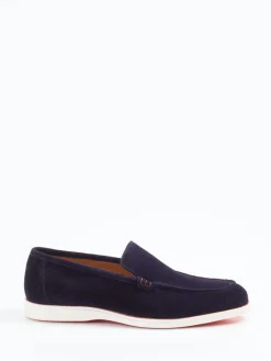 Herren Daniel Kenneth – Loafer aus Veloursleder Dunkel