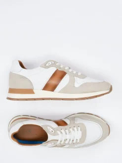 – Retro-Sneaker aus Leder-Mix Off-White*Daniel Kenneth Outlet
