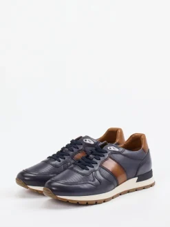 – Sneaker aus Leder Dunkel Cognac*Daniel Kenneth Outlet