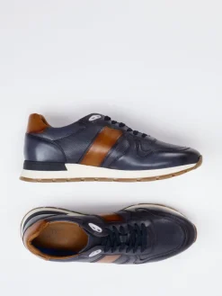 – Sneaker aus Leder Dunkel Cognac*Daniel Kenneth Outlet