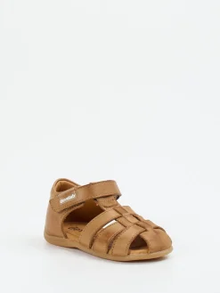 – Sandalen aus Kalbleder cognac*develab Outlet
