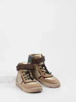 Kinder develab – Stiefeletten aus Veloursleder