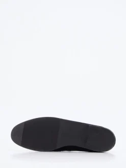 – Loafer aus Veloursleder Dunkel*Di Lauro Discount