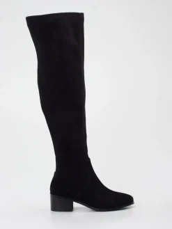 – Overknee-Stiefel aus Veloursleder*Di Lauro Discount