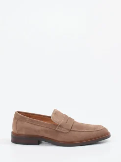 Herren Digel – Loafer aus Veloursleder sandbeige