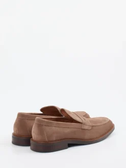 Herren Digel – Loafer aus Veloursleder sandbeige