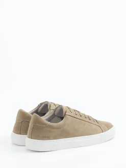 Herren Digel – Sneaker aus Veloursleder sandbeige