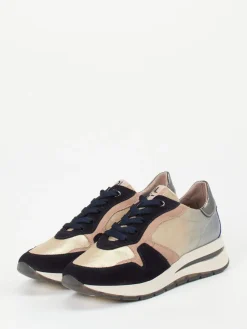 – Fashion-Sneaker aus Metallicleder color*DL Sport Hot