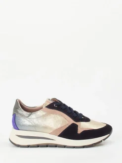 – Fashion-Sneaker aus Metallicleder color*DL Sport Hot