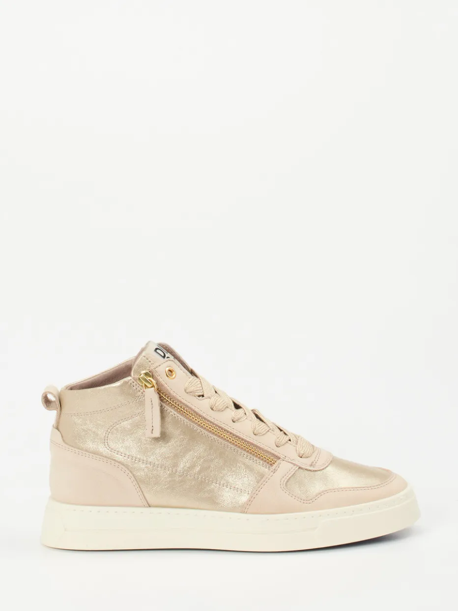 – High-Top-Sneaker aus Metallicleder*DL Sport Discount