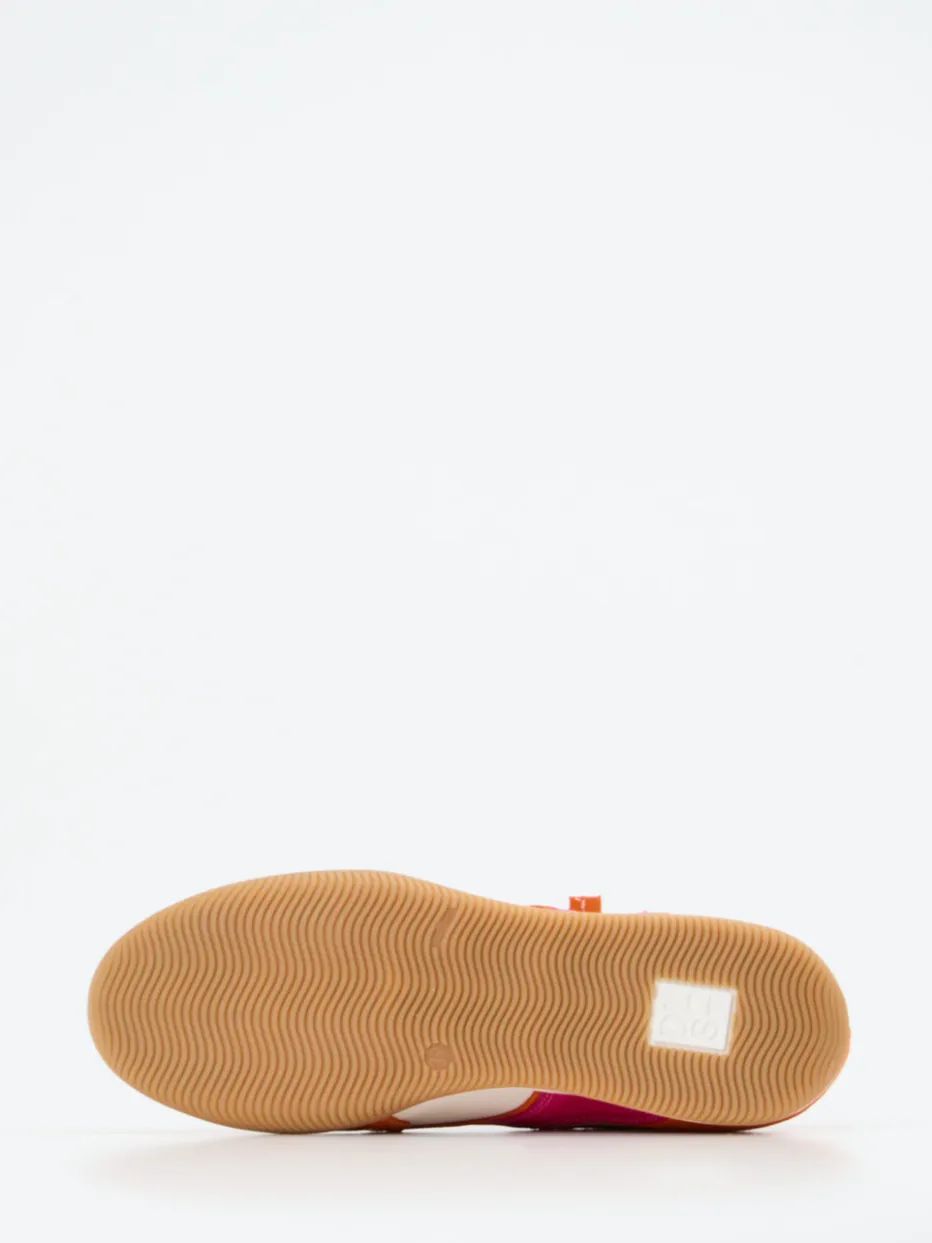 Damen DL Sport – Sneaker aus Kalbleder und Veloursleder pink