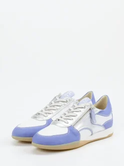 Damen DL Sport – Sneaker aus Kalbleder in Lavendelblau