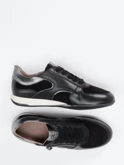 – Sneaker aus Velourleder und Glattleder*DL Sport Outlet