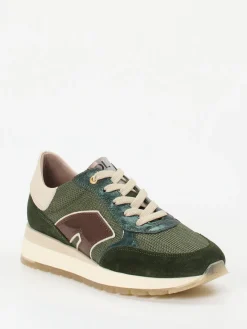 – Sneaker aus Veloursleder Oliv*DL Sport Best