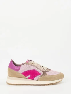 Damen DL Sport – Sneaker aus Veloursleder in Rosé-Mix