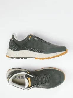 Herren Dolomite 1897 – Outdoor-Sneaker aus Fettleder oliv