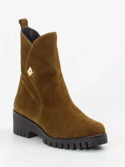 Damen Donna Carolina – Ankle Boots aus Veloursleder