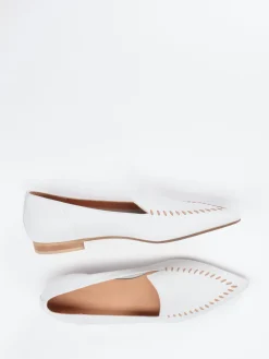 Damen Donna Carolina – Loafer aus Kalbleder in Offwhite