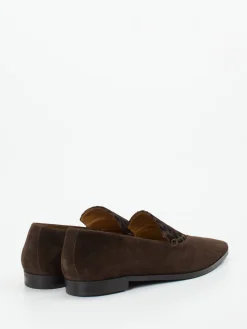 – Loafer aus Veloursleder dunkel*Donna Carolina Clearance