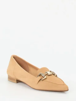 – Loafer aus Veloursleder Camel*Donna Carolina Hot