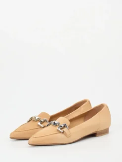 – Loafer aus Veloursleder Camel*Donna Carolina Hot