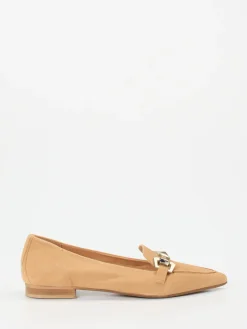 – Loafer aus Veloursleder Camel*Donna Carolina Hot