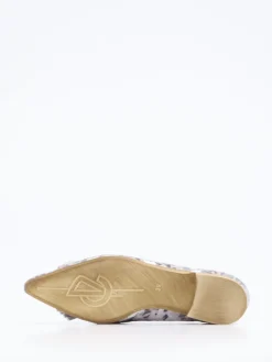 Damen Donna Carolina – Loafer aus Metallicleder