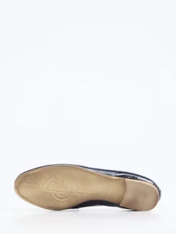 Damen Donna Carolina – Loafer aus Lackleder Dunkel