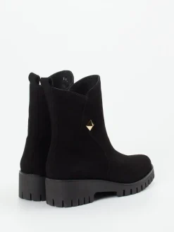 Damen Donna Carolina – Stiefelette aus Veloursleder