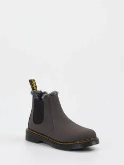 Kinder Dr. Martens – Chelsea Boots aus Synthetik anthrazit